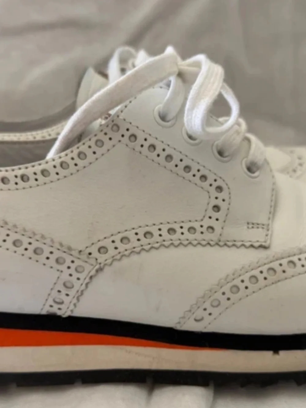 Prada lace up oxfords